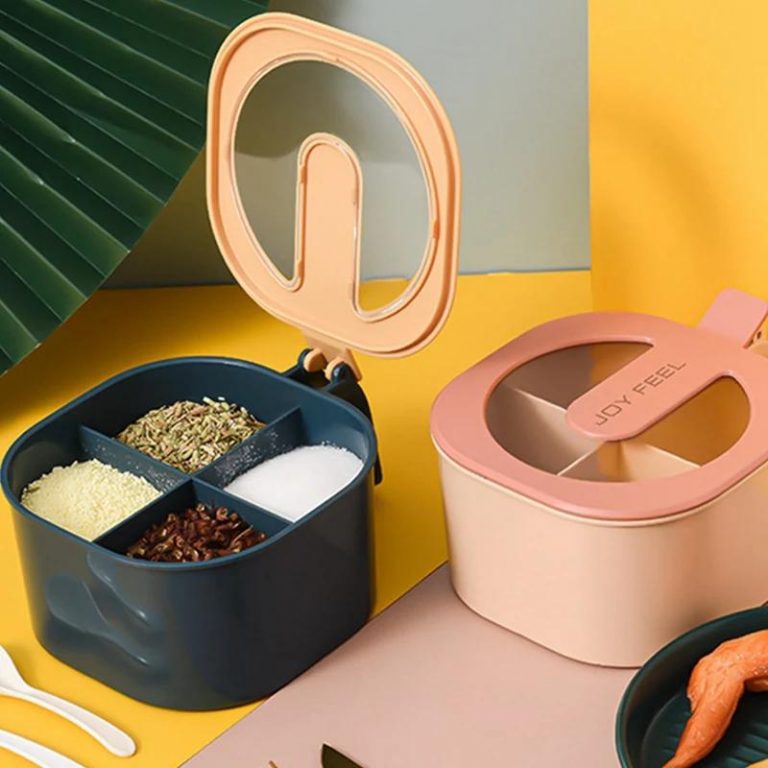 4 in 1 Plastic Kitchen Spice Box (BUY 1 GET 1 FREE)